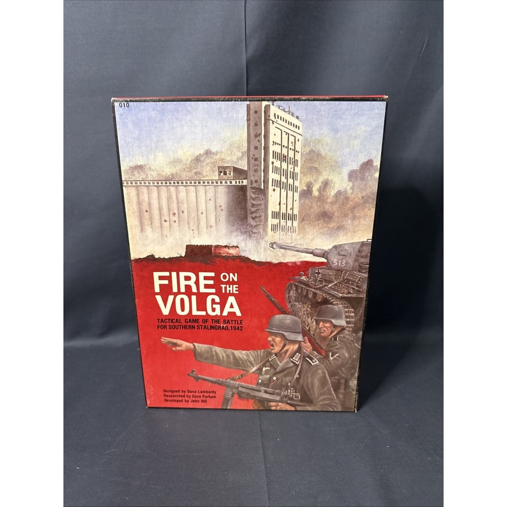 Nova Games Fire on the Volga Dave Lombardy Partially Unpunched